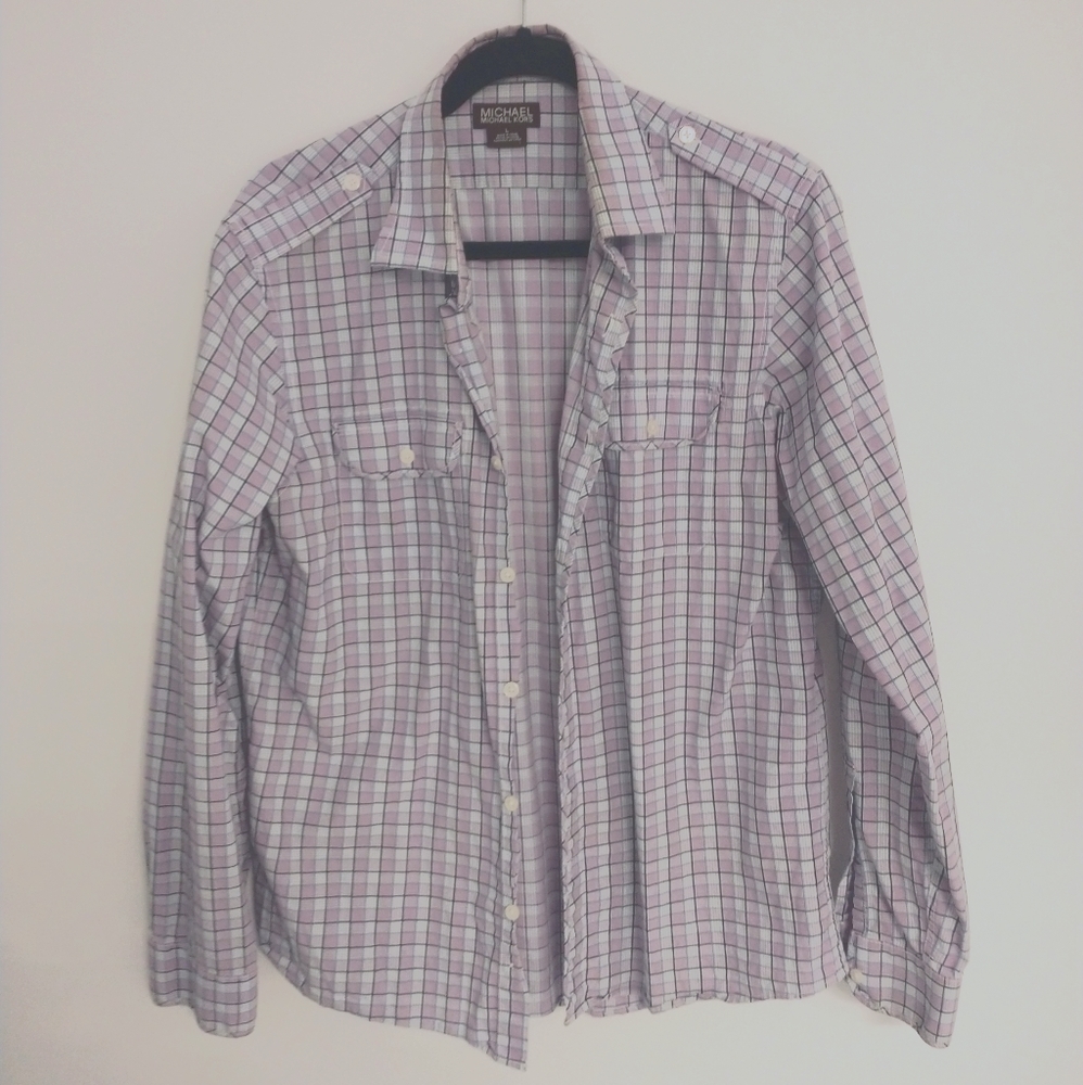 Michael Kors button down shirt L